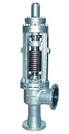 A62Y-P54100V蝶形彈簧式安全閥 結(jié)構(gòu)圖