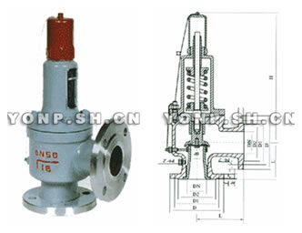 AH42F-16/25/40C/P角式液相安全回流閥