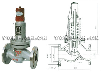  AH42F-P18水平式液相安全回流閥
