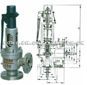 A48Y-64/100彈簧式不銹鋼安全閥 