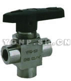 Q14SA-64內(nèi)螺紋三通不銹鋼球閥