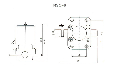 RSC家用機(jī)放水閥結(jié)構(gòu)圖2