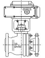 ZAJQ電動(dòng)調(diào)節(jié)球閥結(jié)構(gòu)