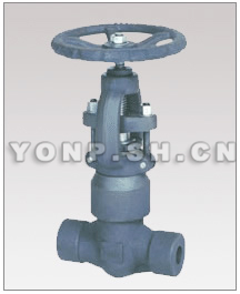 壓力自緊閥蓋美標(biāo)鍛鋼截止閥