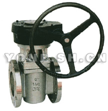 美標(biāo)蝸輪二通旋塞閥