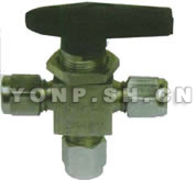 Q94SAF-64卡套式三通浮動球閥