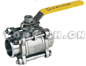 Q61F三片式對焊浮動球閥