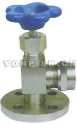 JX49W/H法蘭液位計針形閥圖1