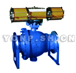 Q647噴煤粉固定球閥