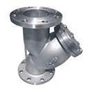 法蘭連接不銹鋼Y型過(guò)濾器