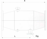 ZPG型自動排污反沖洗過濾器結構圖2