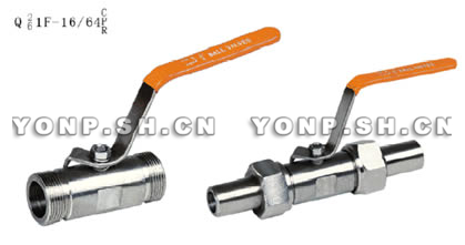 Q2/61F外螺紋帶接管焊接球閥