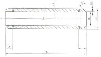 FPB燃氣阻火器外形尺寸圖