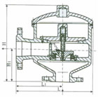 HX7型帶接管呼出閥 DN50-300