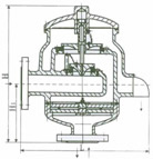 HXF3型帶吸入接管阻火呼吸閥 DN50-250