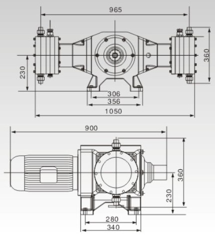 YPY-D2液壓隔膜式計(jì)量泵結(jié)構(gòu)圖
