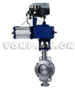 氣動三偏心流量蝶閥