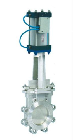 氣動(dòng)美標(biāo)凸耳對夾式刀形閘閥