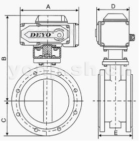 D941X型電動(dòng)法蘭軟密封蝶閥