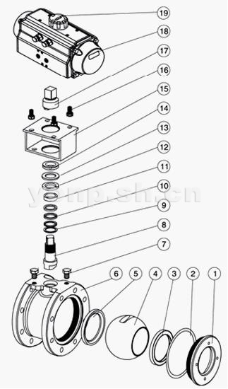  ?Q671F氣動(dòng)薄型球閥