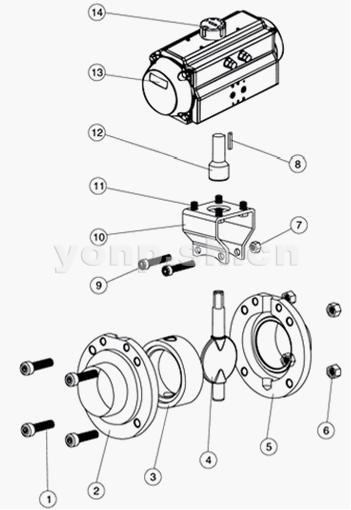 氣動衛(wèi)生級蝶閥