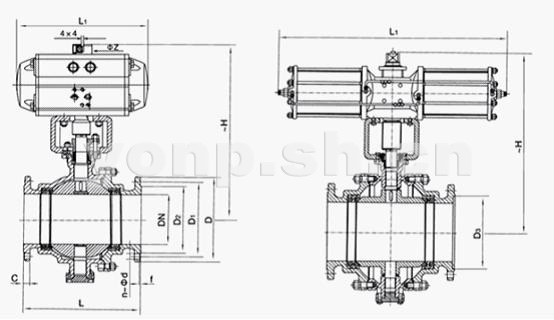氣動(dòng)固定式球閥