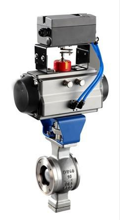 氣動(dòng)V形球閥