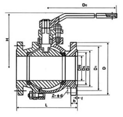 Q41F法蘭浮動(dòng)球閥