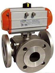 L型、T型 氣動三通浮動球閥