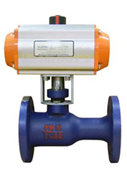 氣動高溫一體式浮動球閥