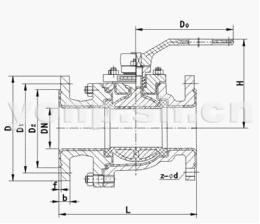 手動(dòng)硬密封浮動(dòng)球閥