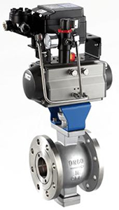 氣動V型調(diào)節(jié)球閥