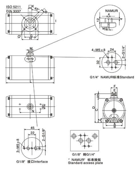 GT氣動執(zhí)行器