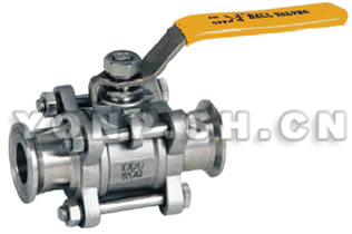 Q81F三片式卡箍球閥