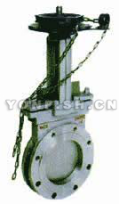 PZL73H/X/F-6/10/16鏈輪對(duì)夾式刀形閘閥