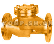 H41W黃銅法蘭升降式止回閥