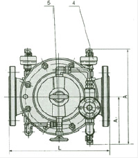 200X 減壓閥外形尺寸圖2