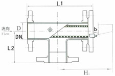 T型折流式過濾器結(jié)構(gòu)圖