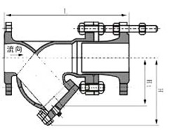 Y拉桿伸縮水用過(guò)濾器結(jié)構(gòu)圖