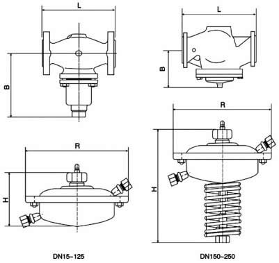 自力式流量調(diào)節(jié)閥結(jié)構(gòu)