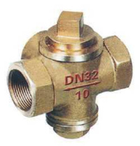 X14W-1.0T 三通內(nèi)螺紋全銅旋塞閥 