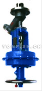  氣動罐底調節(jié)閥