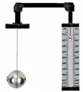 UFZ-4型浮標(biāo)液位計結(jié)構(gòu)圖