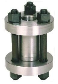 H72H/Y/W－160/220/320對夾立式高壓止回閥外形尺寸圖