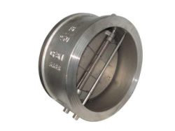 ENH76 系列對夾雙瓣蝶形止回閥外形尺寸圖