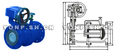 HOW41X多功能無(wú)聲止回閥外形尺寸圖
