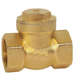 H14W-16T黃銅螺紋旋啟式止回閥外形尺寸圖