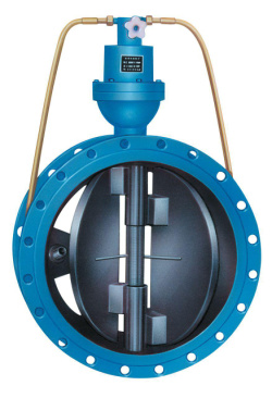 HH46X/HDH48X/HH49X微阻緩閉蝶式止回閥外形尺寸圖