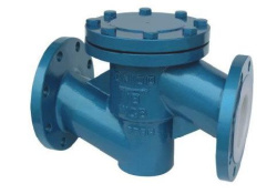 襯膠、襯氟升降式止回閥外形尺寸圖