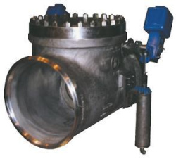 電站抽氣止回閥外形尺寸圖